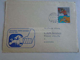 D189674 Hungary  Cover 1982  Table Tennis   Sport - Lettres & Documents