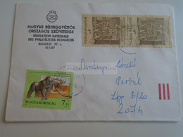 D189677   Hungary  Cover 1991   Gorilla  Ape  Book Printing - Storia Postale