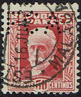 Spanien 1936, MiNr 623IIA, Gestempelt - 1931-50 Usados