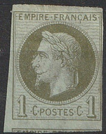 Colonies Emissions Générales 1871-72 N° 7 (n) Napoléon Filet Bas Gauche Frôlé (F21) - Napoléon III.