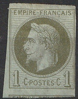 Colonies Emissions Générales 1871-72 N° 7 (n) Napoléon Filet Bas Gauche Frôlé (F21) - Napoleone III