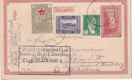 TURQUIE  1935  ENTIER POSTAL/GANZSACHE/POSTAL STATIONERY CARTE DE ANKARA - Postwaardestukken