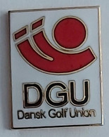 DGU DANSK GOLF UNION Denmark  PINS BADGES A5/3 - Golf