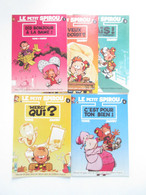 BD LE PETIT SPIROU 5 Mini Albums Offert Par HARRY'S - Stickers