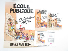 BD LE PETIT SPIROU LOT ECOLE PUBLIQUE - Stickers