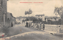 CPA 26 FAUCONNIERES AVENUE DE MONTELIMAR - Sonstige & Ohne Zuordnung