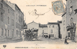 CPA 63 ARDES SUR COUZE PLACE DE LA FONTAINE - Ambert