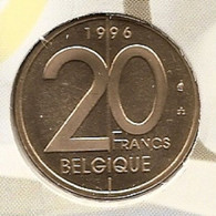 20 Frank 1996 Frans * Uit Muntenset * FDC - 20 Francs
