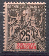 Sultanat D'Anjouan           8 * - Unused Stamps