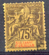 Sultanat D'Anjouan           12 * - Unused Stamps