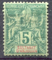 Sultanat D'Anjouan           4 * - Unused Stamps