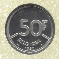 50 Frank 1990 Frans * Uit Muntenset * FDC - 50 Francs