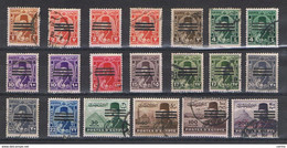EGYPT:  1944/52  ORDINARY  SERIES  -  LOT  20  OVERPRINTED  USED  STAMPS  -  YV/TELL. 330//361 - Used Stamps