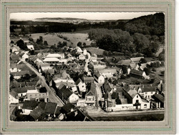 CPSM Dentelée (62) LUMBRES - Aspect Du Bourg Et De La Place Du Marché En Vue Aérienne En 1959 - Lumbres