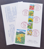 Japan Beautiful Flowers Kanto II 2005 Flora Plant Flower (FDC) *see Scan - Brieven En Documenten