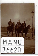 Photo Originale Historique Basel / Bâle Suisse 24 Septembre 1914, Défilé Cavaliers Militaires - Dediche