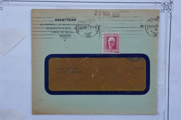 A94 ESPAGNE  BELLE LETTRE  FENETRE 1931 MADRID   POUR BLANES  FRANCE  +A VOIR +AFFRANCH. INTERESSANT - Cartas & Documentos