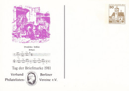 Berlin, PP 078 C2/004a, BuSchl 30,  Tag Der Briefmarke - Privatpostkarten - Ungebraucht