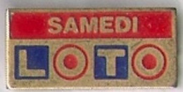 Pin's Jeux Jeu Loto Samedi - Jeux