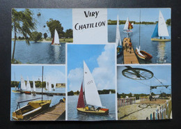 CPSM - VIRY CHATILLON (91) - Le Bassin Nautique - Viry-Châtillon