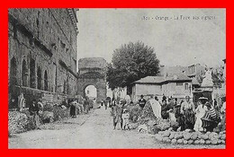 2 CPSM/gf. Reproduction Foires. Orange, La Foire Aux Oignons / Lessay, La Foire Sainte-Croix...K555 - Ferias