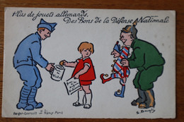 Cpa  Anti Allemande  PLUS DE JOUETS ALLEMANDS  Lot 15 - Guerre 1914-18