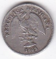 Mexique 5 Centavos 1903 Mo M, En Argent , KM# 400.2 - Mexiko