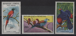 Senegal - PA N°31 à 33 - Faune - Oiseaux - Cote 16.45€ - ** Neuf Sans Charniere - Senegal (1960-...)