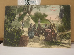 CARTE POSTALE AFRICAN HUNTER'S BOYS IN CAMP  AK CPA - Other