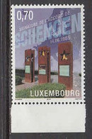 2010 Luxembourg Schengen  Complete Set Of 1 MNH @ BELOW FACE VALUE - Ongebruikt
