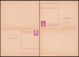 GDR 1966 Postcard With Reply Mi. P 78 - JAGR - Other & Unclassified