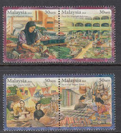 2010 Malaysia Local Markets Complete Set Of 2 Pairs MNH - Madagascar (1960-...)