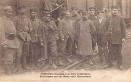 Prisonniers Français à La Gare D'ETTERBECK - Franzossen Auf Der Reise Nach Deutschland - Etterbeek