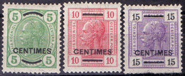 CRETE - KRETA - POST K.u.K. AUSTRIA - Mi. 14,15,16 - MLH/MNH - 1907 - Crete