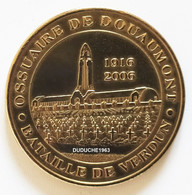 Monnaie De Paris 55.Douaumont. Ossuaire 2 Bataille De Verdun 2005 - 2005