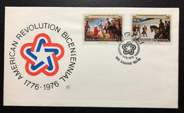 RWANDA, Uncirculated FDC, « American Revolution », 1978 - 1970-1979