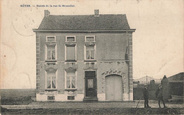 REVES - Entrée De La Rue De Bruxelles - Carte Circulé En 1923 - Les Bons Villers