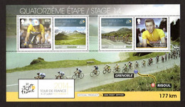 MAN - CYCLISME - VELO - BIKE - Tour De France - Grenoble Risoul - Anquetil - Indurain - Maillot Jaune - Cycling