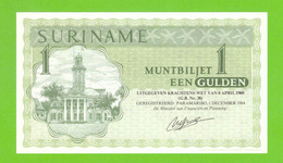 SURINAME 1 GULDEN 1984  P-116h  UNC - Surinam