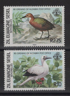 Seychelles - Zil Elwagne Sesel - N°94 + 96 - Faune - Oiseaux - Cote 6.50€ - ** Neuf Sans Charniere - Seychelles (1976-...)