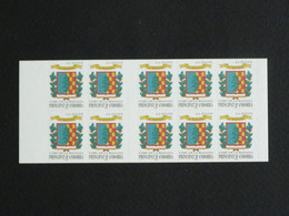 ANDORRE FRANCAIS ANDORRA YT CARNET 9 AVEC 512 X 10 LA MASSANA ARMOIRIES - Postzegelboekjes