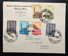 RUANDA-URUNDI, Commercial Circulated Cover « CATHEDRAL », « USUMBURA », 1961 - Used Stamps