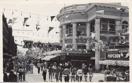 Long Beach California, The Pike Waterfront Boardwalk Attractions, C1940s Vintage Real Photo Postcard - Long Beach