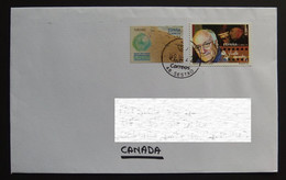 2022 Spain To Canada Cover - Storia Postale