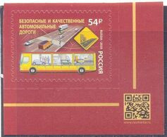 2020. Russia, Safe And High-quality Auro-roads, 1v Self-adhesive, Mint/** - Nuovi