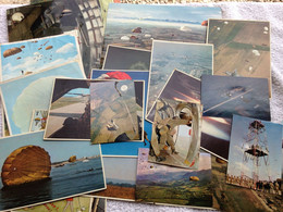 Ensemble De Photos Carte Postale Souvenir Service Militaire Parachutiste - Documents