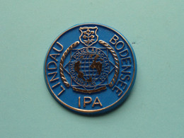 I.P.A. ( IPA ) International Police Association > " LINDAU - BODENSEE " ( See / Voir Scans ) Speld ! - Andere & Zonder Classificatie