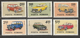 Rumänien 1983 Autos ** Postfrisch - Unused Stamps