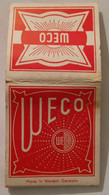 WECO WEST GERMANY ,VINTAGE MATCHBOOK,BOOKMATCH - Boites D'allumettes