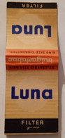 LUNA FILTER,BULGAR TABAC,VINTAGE MATCHBOOK,BOOKMATCH - Boites D'allumettes